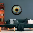 Glastavla Wallity Flerfärgad Glas Ø 60 cm - Tavlor och ramar - 8684282461593 - 4