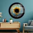 Glastavla Wallity Flerfärgad Glas Ø 60 cm - Tavlor och ramar - 8684282461593 - 3