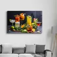 Glastavla Wallity Flerfärgad Glas 46x72 cm - Tavlor och ramar - 8684282962083 - 4