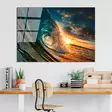 Glastavla Wallity Flerfärgad Glas 70x100 cm - Tavlor och ramar - 8683742114963 - 3
