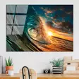 Glastavla Wallity Flerfärgad Glas 70x100 cm - Tavlor och ramar - 8683742114963 - 2