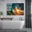 Glastavla Wallity Flerfärgad Glas 70x100 cm - Tavlor och ramar - 8683742114963 - 4