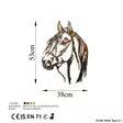Väggdekor Metall Wallity Horse Flerfärgad Metall 38x53 cm 3 Delar - Dekorationer, prydnadsföremål - 8683743851713 - 7