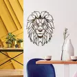 Väggdekor Metall Wallity Lion Flerfärgad Metall 40x50 cm 3 Delar - Dekorationer, prydnadsföremål - 8683743851683 - 4