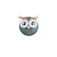 Väggdekor Metall Wallity Owl 3 Flerfärgad Metall 19x19 cm - Dekorationer, prydnadsföremål - 8681875561913 - 1
