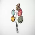 Väggdekor Metall Wallity Monstera Flerfärgad Metall 67x100 cm - Dekorationer, prydnadsföremål - 8683342852753 - 6
