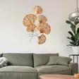 Väggdekor Metall Wallity Flerfärgad Metall 75x5x100 cm - Dekorationer, prydnadsföremål - 8683342215633 - 5