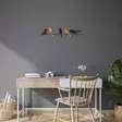 Väggdekor Metall Wallity Muhabbet Flerfärgad Metall 81x18 cm - Dekorationer, prydnadsföremål - 8683342962933 - 3
