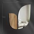 Dekorativ Spegel Wallity Flerfärgad Plexiglas EVA 43x50 cm - Speglar - 8684283982073 - 3