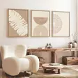 Inramad MDF-tavla Wallity Flerfärgad MDF 50x35 cm 3 Delar - Tavlor och ramar - 8684282976653 - 2