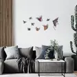 Väggdekor Metall Wallity Marvelous S1 Flerfärgad Metall/Trä 142x65,5 cm - Dekorationer, prydnadsföremål - 8684282053873 - 2