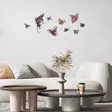 Väggdekor Metall Wallity Marvelous S1 Flerfärgad Metall/Trä 142x65,5 cm - Dekorationer, prydnadsföremål - 8684282053873 - 3