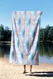Strandhandduk Mijölnir Flerfärgad Mikrofilament 70x130 cm - Handdukar - 8684282665533 - 1