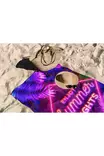 Strandhandduk Mijölnir Flerfärgad Mikrofilament 70% Polyester 30% Polyamid 90x150 cm - Handdukar - 8684282666103 - 1