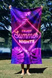 Strandhandduk Mijölnir Flerfärgad Mikrofilament 70% Polyester 30% Polyamid 90x150 cm - Handdukar - 8684282666103 - 2