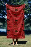 Strandhandduk Mijölnir Flerfärgad Mikrofilament 70% Polyester 30% Polyamid 90x150 cm - Handdukar - 8684282666073 - 2