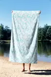 Strandhandduk Mijölnir Flerfärgad Mikrofilament 70% Polyester 30% Polyamid 90x150 cm - Handdukar - 8684282666233 - 4