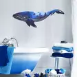 Väggdekor Metall Wallity Reef Whale Flerfärgad Metall 31x94 cm - Dekorationer, prydnadsföremål - 8683743426553 - 2
