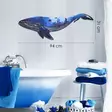 Väggdekor Metall Wallity Reef Whale Flerfärgad Metall 31x94 cm - Dekorationer, prydnadsföremål - 8683743426553 - 3