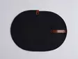 Bordstablettset Aberto Design JUT08001108D Svart Bomullsjuterep 30x40x1 cm - Dukar och tabletter - 8683742917953 - 7