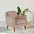 Öronlappsfåtölj Atelier del Sofa Soli Berjer Rock Tyg 71x77x77 cm - Fåtöljer - 8681875598353 - 2