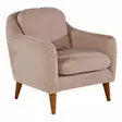 Öronlappsfåtölj Atelier del Sofa Soli Berjer Rock Tyg 71x77x77 cm - Fåtöljer - 8681875598353 - 1