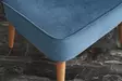 Öronlappsfåtölj Atelier del Sofa Layla Blå Polyuretan Akryl Polyester 65x65x80 cm - Fåtöljer - 8683342008143 - 5