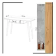 Skrivbord Hanah Home Soomin Ek Spånskiva 120x74x60 cm - Skrivbord - 8681875126853 - 4