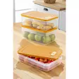 Förvaringslåda Set Hermia Orange Plast 3 Delar - Matlådor och matförvaringsbehållare - 8684282978183 - 5