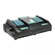 PNI DCH218 Dubbelladdare för 18V batterier - Jonköping ock Makita LXT kompatibel - Batterier och laddare - 5949066530463 - 1