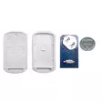 PNI SafeHouse HS190 fjernkontroll för trådlösa larmsystem, aktivering, avväpning, delvis aktivering, paniklarm, kompatibel med PNI SafeHome PT700, HS600, HS650 larmsystem - PNI produkter - 5949066516313 - 4