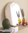 Spegel Hanah Home Ozze Natur Mdf 60x60x2,2 cm - Speglar - 8683743823093 - 5