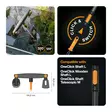 Räystäskourun puhdistaja OneClick Fiskars 1080698 - Säädettävä kourunpuhdistaja harjalla ja raaputtimella - Trädgårdsverktyg - 6411501390363 - 4