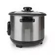 Riskokare | 1,0 l | 400 W | Non stick-beläggning | Avtagbar skål | Ångkorg | Varmhållningsfunktion | Automatisk avstängning - Riskokare - 8711902089933 - 15