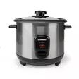 Riskokare | 1,0 l | 400 W | Non stick-beläggning | Avtagbar skål | Ångkorg | Varmhållningsfunktion | Automatisk avstängning - Riskokare - 8711902089933 - 1
