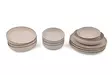 Bestickset (12 delar), gräddvit, 24 cm, 20 cm, 15 cm, hållbar, stilren, praktisk - Tallrikar - 8683743290093 - 4