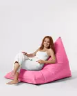 Sittsäck Atelier del Sofa Pyramid Big Bed Rosa Polyester 145x90 cm - Saccosäckar - 8683743039593 - 8