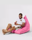 Sittsäck Atelier del Sofa Pyramid Big Bed Rosa Polyester 145x90 cm - Saccosäckar - 8683743039593 - 14
