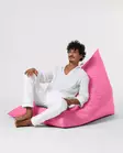 Sittsäck Atelier del Sofa Pyramid Big Bed Rosa Polyester 145x90 cm - Saccosäckar - 8683743039593 - 11