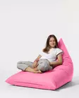 Sittsäck Atelier del Sofa Pyramid Big Bed Rosa Polyester 145x90 cm - Saccosäckar - 8683743039593 - 4