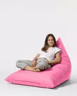 Sittsäck Atelier del Sofa Pyramid Big Bed Rosa Polyester 145x90 cm - Saccosäckar - 8683743039593 - 2