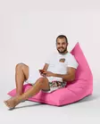 Sittsäck Atelier del Sofa Pyramid Big Bed Rosa Polyester 145x90 cm - Saccosäckar - 8683743039593 - 15