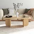Soffbord Hanah Home Becaj Safir Ek Spånskiva 120x41,4x60 cm - Soffbord - 8684283801343 - 3