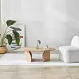 Soffbord Hanah Home Sapphire Oak Safir Ek Spånskiva 100x35x60 cm - Soffbord - 8684283515233 - 3