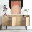 Konsolbord Hanah Home Navi Safir Ek Spånskiva 150x80x40 cm - Möbler - 8683342978743 - 3