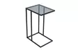 Sidobord Hanah Home Alaska C Svart Glas 30x60x40 cm - Sidobord och extrabord - 8684282056003 - 4