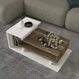 Soffbord Hanah Home Spring Vit Valnöt Spånskiva 90x24,8x50 cm - Soffor - 8681181613603 - 7