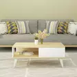 Soffbord Hanah Home Seul Safir Vit Spånskiva 90x40x45 cm - Soffbord - 8683342946223 - 3
