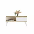 Soffbord Hanah Home Seul Safir Vit Spånskiva 90x40x45 cm - Soffbord - 8683342946223 - 1