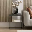 Soffbord Hanah Home Basak Antracit Spånskiva 52x50x50 cm - Soffbord - 8683742465683 - 3
